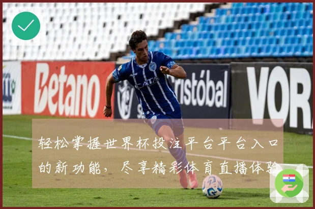 轻松掌握世界杯投注平台平台入口的新功能，尽享精彩体育直播体验